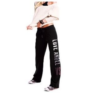 Victoria's Secret 2011 Supermodel Angel Straight Leg Purple Sweat Pant S